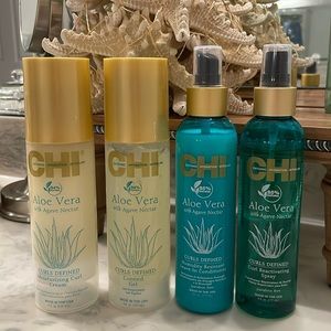 CHI Aloe Vera, curls defined
